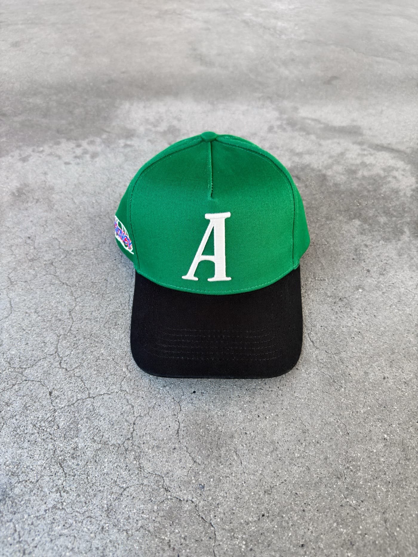 AGENCY Signature A-Frame green colorway front view
