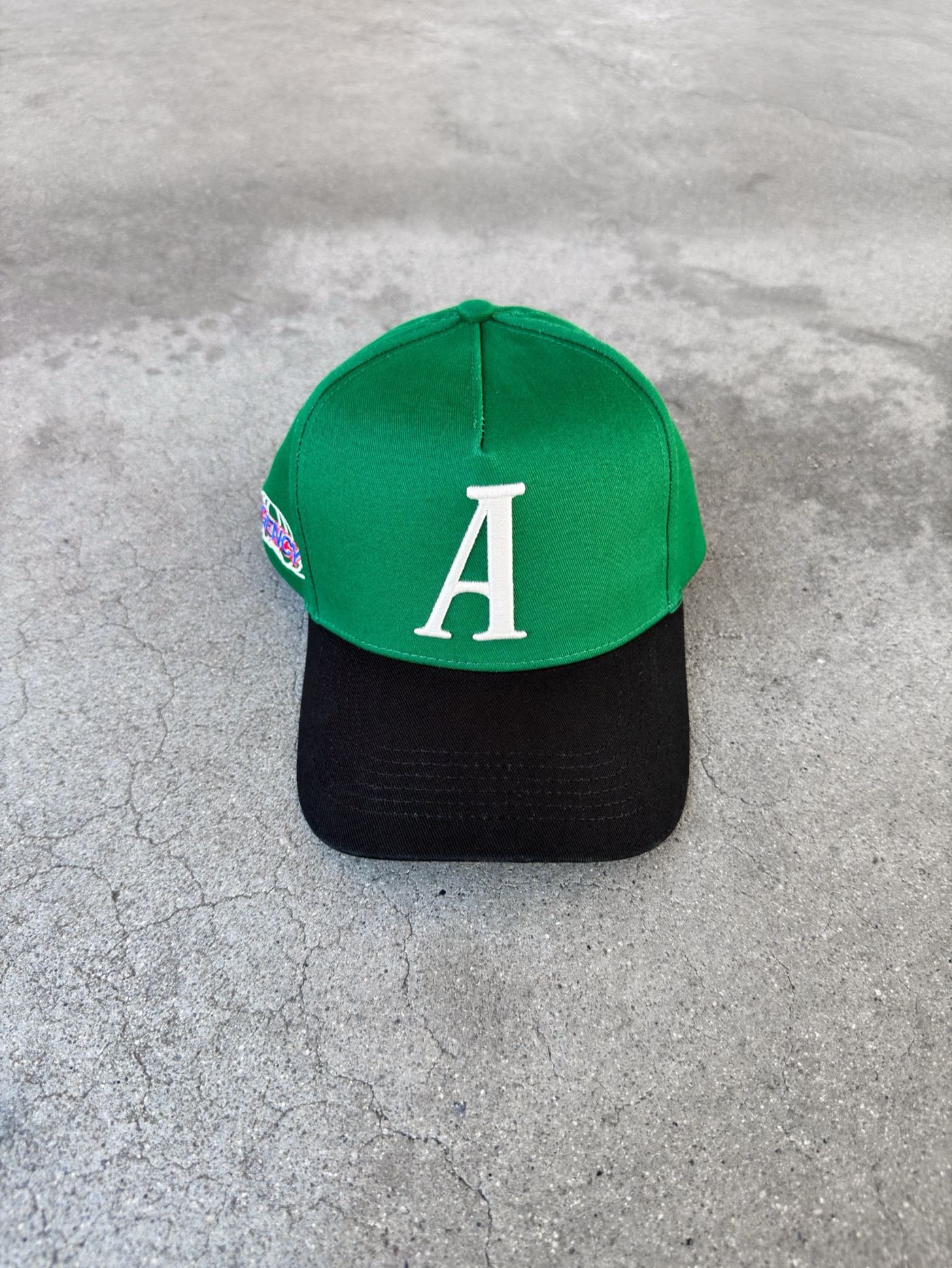 AGENCY Signature A-Frame green colorway front view